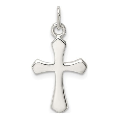 Sterling Silver Passion Cross Charm – view 5