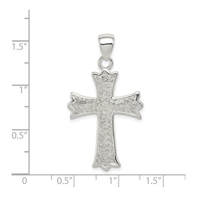 Sterling Silver Filigree Cross Pendant – view 4