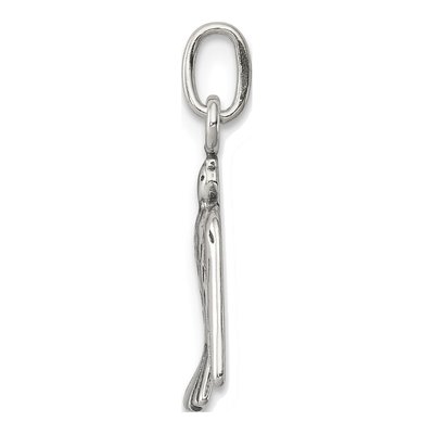 Sterling Silver Antiqued Dove Pendant – view 3