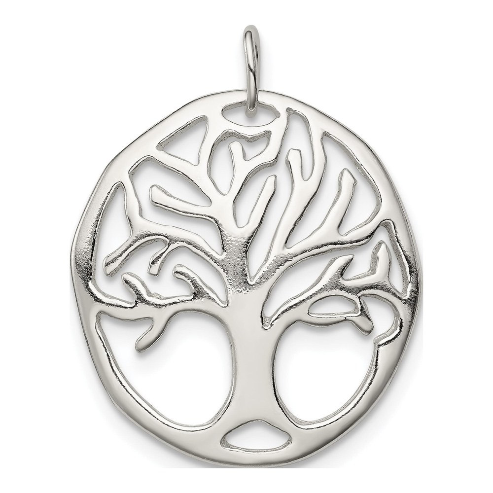 Sterling Silver Tree of Life Charm Pendant