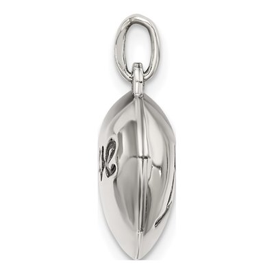 Sterling Silver Puffed Heart Charm – view 3