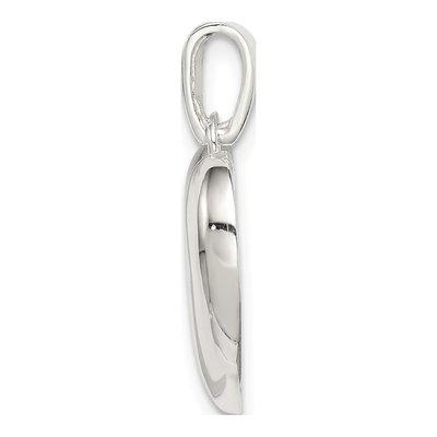 Sterling Silver Heart Pendant – view 3