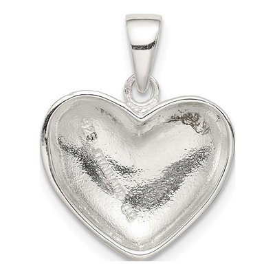 Sterling Silver Heart Pendant – view 5