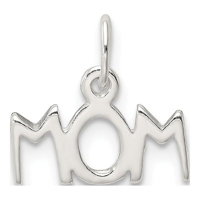 Sterling Silver Mom Pendant – view 5