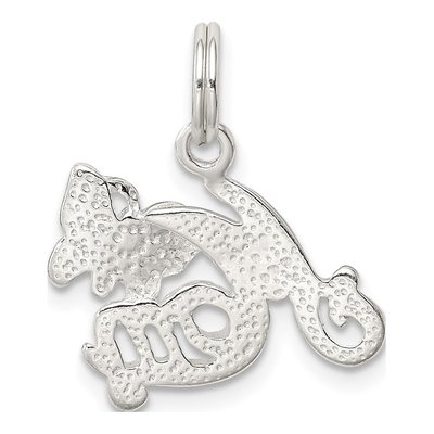Sterling Silver Mom Butterfly Enamel Charm – view 5