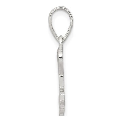 Sterling Silver 'we Love You Mom' Pendant – view 3