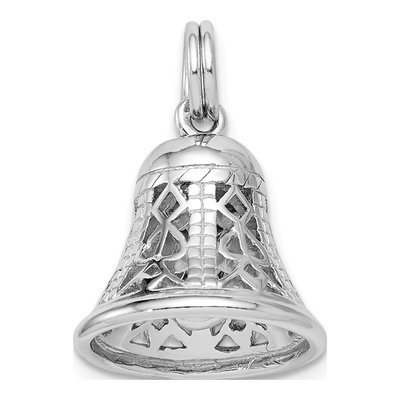 Sterling Silver Movable Bell Charm