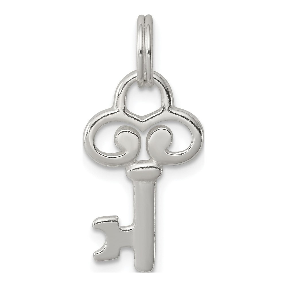 Sterling Silver Key Pendant