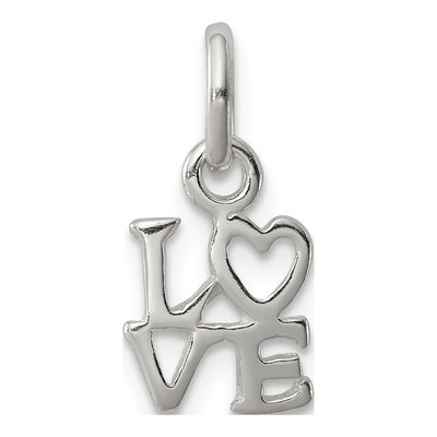 Sterling Silver Love Pendant