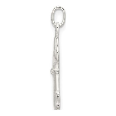 Sterling Silver Key Pendant – view 3
