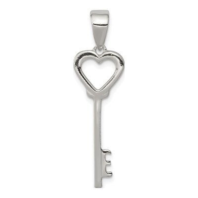 Sterling Silver Key Pendant