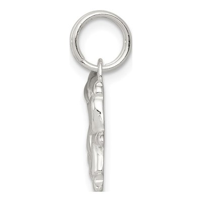 Sterling Silver Boy Girl Pendant – view 3