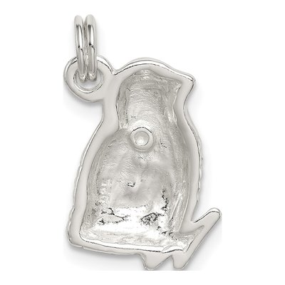 Sterling Silver Crystal Enameled Baby Chick Charm – view 5