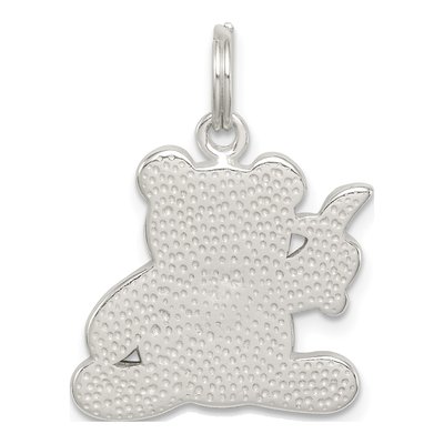 Sterling Silver Enameled Panda for Kids Charm – view 5