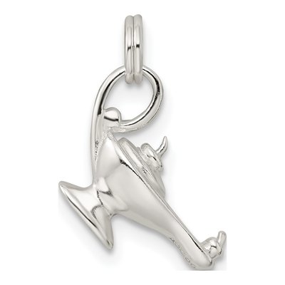 Sterling Silver Genie Lamp Charm – view 5