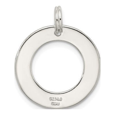 Sterling Silver 'follow Your Dreams' Circle Charm – view 5