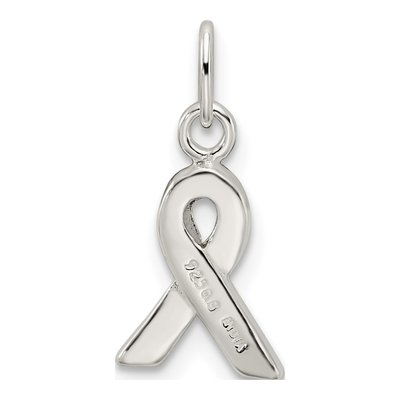 Sterling Silver Blue Enamel Awareness Charm – view 5