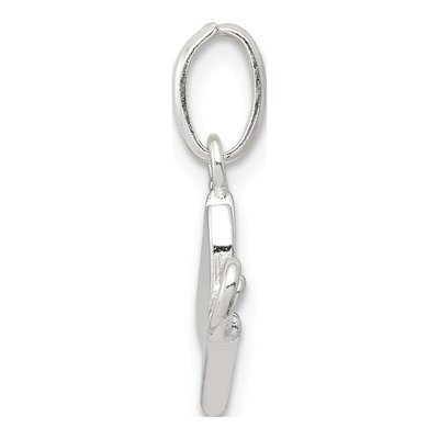 Sterling Silver Enameled Butterfly Charm – view 3