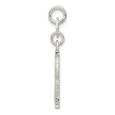 Sterling Silver Snowflake Charm – view 3