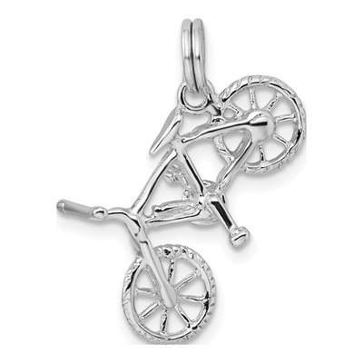 Sterling Silver Bicycle Charm – view 4