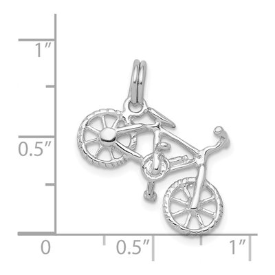 Sterling Silver Bicycle Charm – view 5