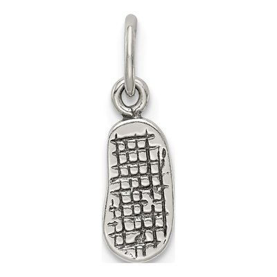 Sterling Silver Flip Flop for Girls Charm – view 5