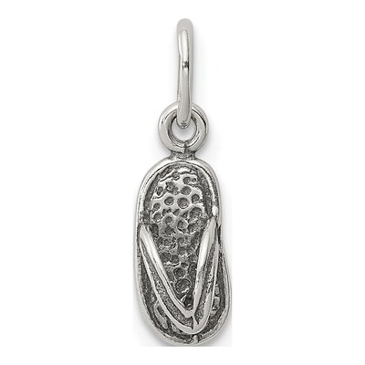 Sterling Silver Flip Flop for Girls Charm