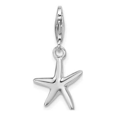 Sterling Silver Starfish Pendant – view 4