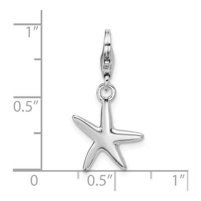 Sterling Silver Starfish Pendant – view 5