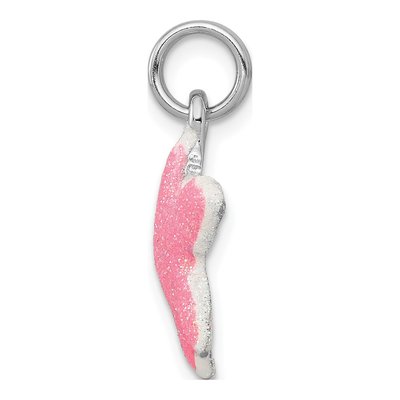 Sterling Silver Sparkle Starfish Pendant – view 3