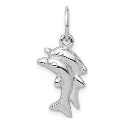 Sterling Silver Dolphin Pendant