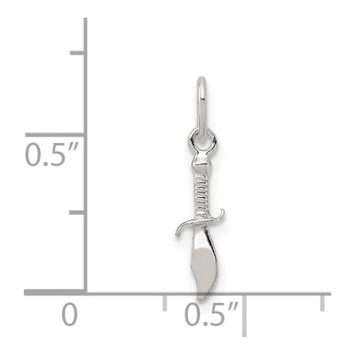 Sterling Silver Knife Pendant – view 4