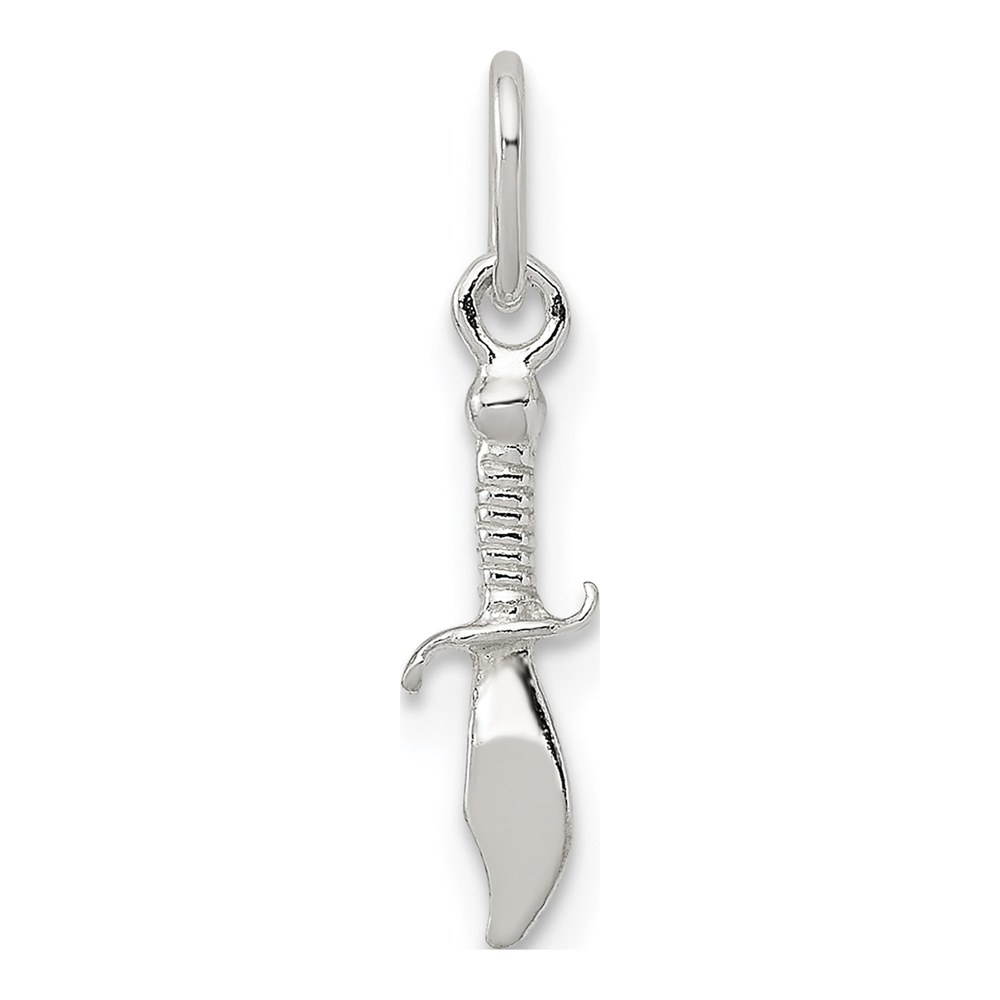 Sterling Silver Knife Pendant