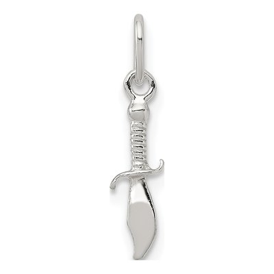 Sterling Silver Knife Pendant