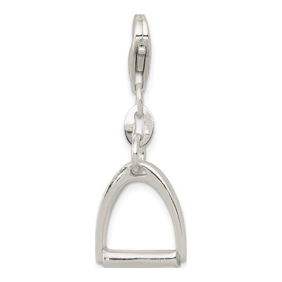 Sterling Silver Horse Stirrup Pendant