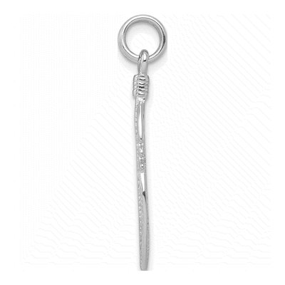 Sterling Silver Feather Charm – view 3