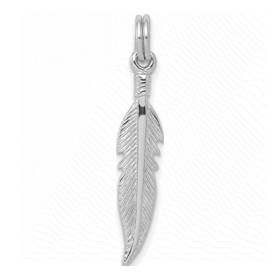 Sterling Silver Feather Charm