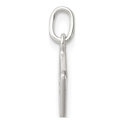 Sterling Silver Ace of Spades Card Charm – view 3