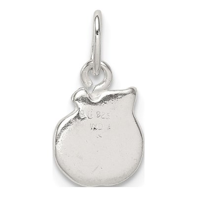 Sterling Silver Enameled Apple Charm – view 5
