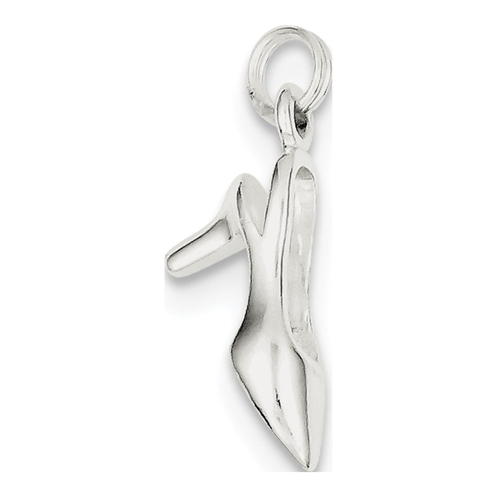 Sterling Silver Sling Back Heel Pendant
