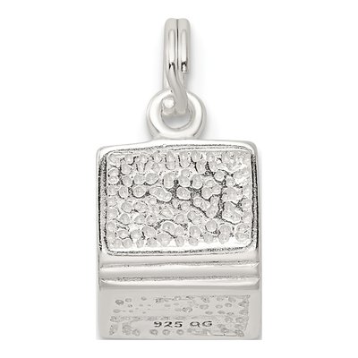 Sterling Silver Laptop Pendant – view 5