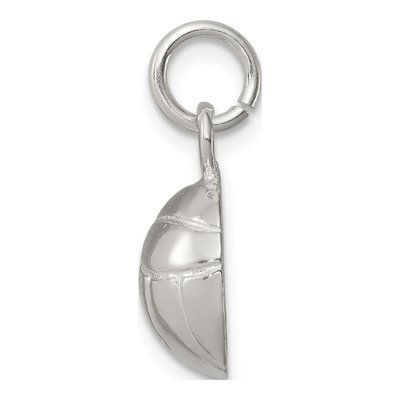 Sterling Silver Volleyball Pendant – view 3