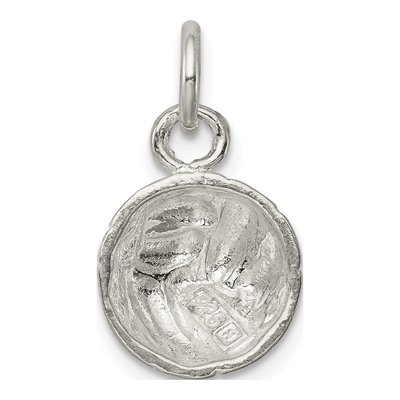 Sterling Silver Volleyball Pendant – view 5