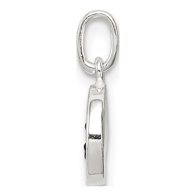 Sterling Silver Enamel Emotion Face Charm – view 3