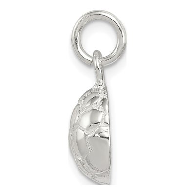 Sterling Silver Soccer Ball Charm – view 3