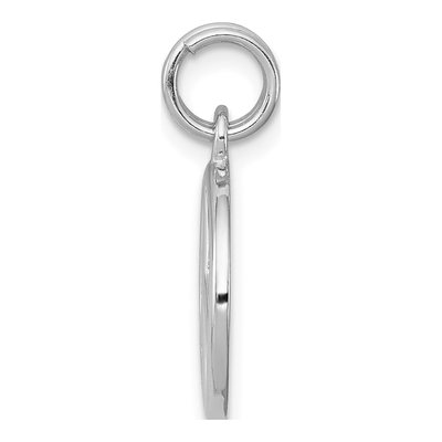 Sterling Silver Peace Sign Pendant – view 3