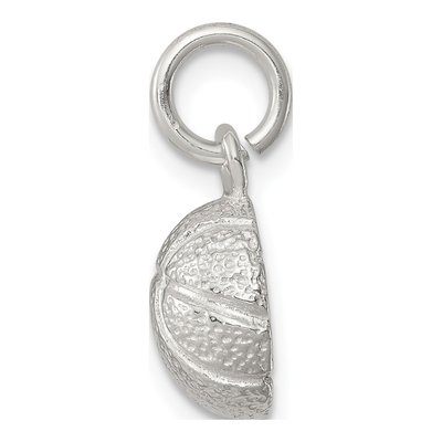 Sterling Silver Basketball Pendant – view 3