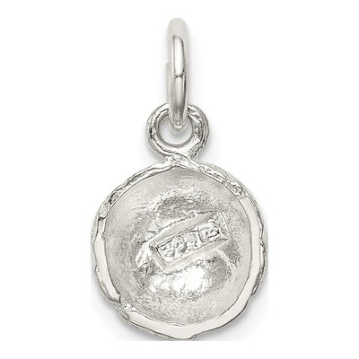 Sterling Silver Basketball Pendant – view 5