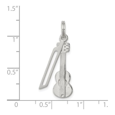 Sterling Silver Violin Bow Pendant – view 4