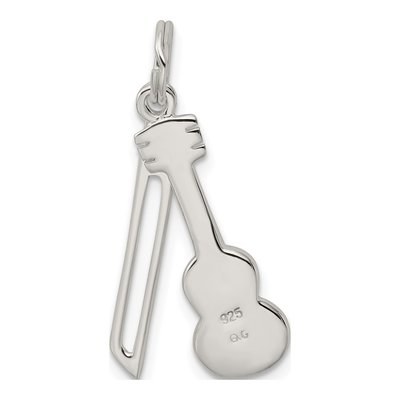 Sterling Silver Violin Bow Pendant – view 5